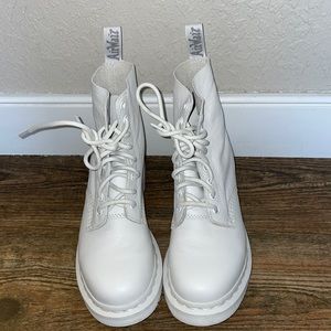 Monochrome “ghost” 1490 Doc Martens